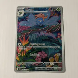 Pokemon TCG Gloom 198/197 Obsidian Flames Illustration - Image 1