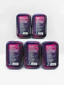 Pokemon TCG Mega Evolutions Mega Heroes Mini Tin Lot Of 5 New Factory Sealed HTF - Image 2