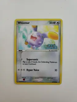 Whismur 69/100 Reverse Holo EX Crystal Guardians Stamped Pokemon Card 2006 DMG - Image 1