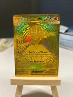 NM Pokemon Mega Gardevoir EX 187/132 Full Art Holo/Golden Gardevoir secret rare - Image 1
