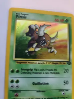 Pinsir Jungle Set Holo Base Pokemon Card WOTC - Image 2