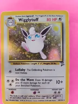 Wigglytuff Base Set 2 Holo Pokemon Card WOTC - Image 3