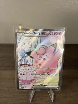 Pokemon Lillie's Clefairy ex 173/159 Sv09: Journey Together Holo - Image 1