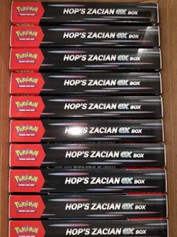 10x Hop's Zacian ex Box Sealed - Ships Next Day - Image 1