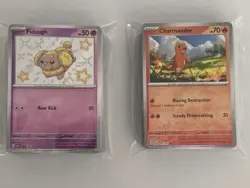 Pokemon Paldean Fates 100 Card Bulk Lot Holo/Reverse Mix NM - Image 2