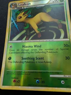 NM Pokemon Holo Espeon 4 Reverse Leafeon 13 Call Of Legends - Image 2