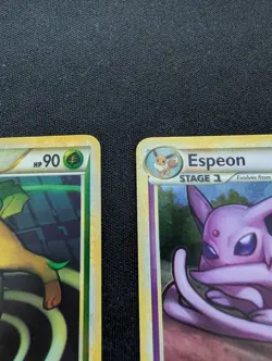 NM Pokemon Holo Espeon 4 Reverse Leafeon 13 Call Of Legends - Image 5