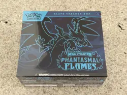 Pokemon TCG Mega Evolutions Phantasmal Flames Elite Trainer Box ETB Sealed - Image 1