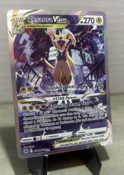 Pokemon Crown Zenith Galarian Gallery 🔥 Zeraora 🔥 VSTAR Ultra Rare #GG43/GG70 - Image 3
