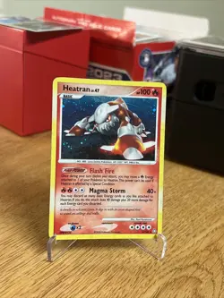 Heatran 6/146 Holo Rare Pokemon Card Legends Awakened 2008 PTCG - Image 2