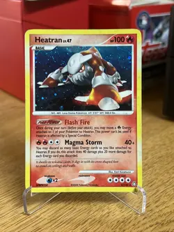 Heatran 6/146 Holo Rare Pokemon Card Legends Awakened 2008 PTCG - Image 3