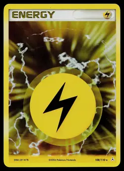 Pokemon Card - Lightning Energy Holon Phantoms 108/110 Holo Rare - Image 1