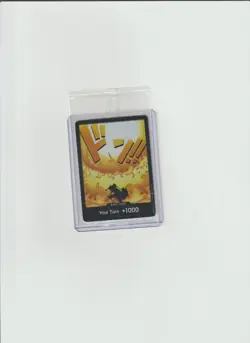 DON!! Card (Portgas.D.Ace) (Devil Fruits Collection Vol. 2) One Piece Promotion - Image 1