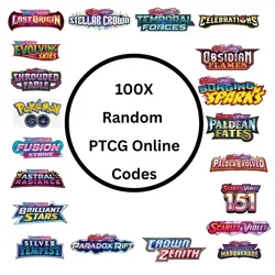 50 RANDOM CODE CARDS FOR POKEMON POCKET TCG MOBILE GAME - Image 1