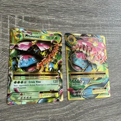 Mega Venusaur EX - Rare & Secret Rare Cards- XY Evolutions - 2016- Pokemon- NM - Image 3