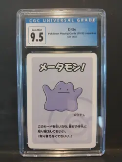 ✨✨ Blue Label 9.5 Now A CGC 10 Ditto Old Maid 2019 Japanese Pokemon Card - Image 1