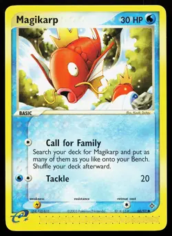 Magikarp 60/97 Common EX Dragon Pokemon Card - Image 1