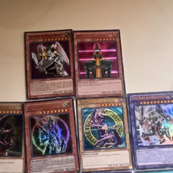 Yu-Gi-Oh! Konami 1st Edition Lot Foil Dark Magician Jinzo 12 Cards - Image 3