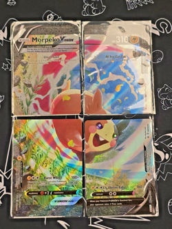 Morpeko V-Union [Set of 4] SWSH215-218 SWSH: Sword & Shield Promo Cards Holo -NM - Image 1