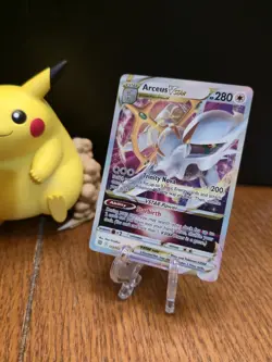 Pokemon TCG Arceus VSTAR 123/172 SWSH Brilliant Stars Ultra Rare Card - Image 1
