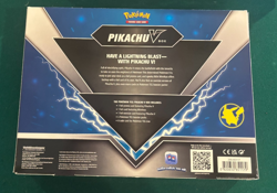Pokemon TCG: Pikachu V Box - Factory Sealed - Promo, Oversized Card, 4 Boosters 820650851179 - Image 2