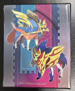 Pokemon Sword And Shield JUMBO Card Lot of 11 with Binder - Image 2