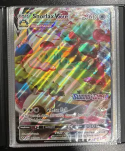 Pokemon Sword And Shield JUMBO Card Lot of 11 with Binder - Image 4
