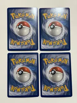 Pokemon Mewtwo V-UNION Holo 4 Card Lot - English TCG Psychic - Image 2