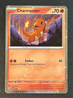 Pokemon SV: Scarlet & Violet 151 Charmander 047 Cosmos Promo Card - Image 1