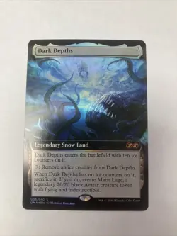 Dark Depths Foil MTG Ultimate Box Topper U35/040 LP - Image 1