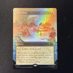 Preordain (Rainbow Foil) #2301 MTG Secret Lair Drop Avatar NM - Image 1