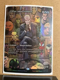Clever Impersonator (Borderless) (Foil) - Marvel Universe Eternal-Legal (MAR) - Image 1