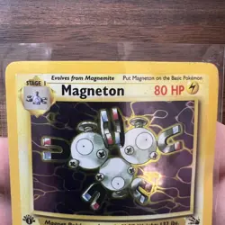 Pokemon Magneton 11/62 Fossil 1st Edition Holo Rare Stage 1 MP/HP - Image 4