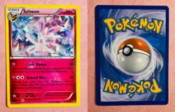 Sylveon | 72/111 | XY Furious Fists | 2014 Pokemon Card | Cracked Ice Holo | LP - Image 3