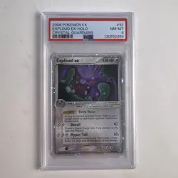 Pokemon Exploud ex 2006 Crystal Guardians #92 Psa 8 NM-MT Holo - Image 1