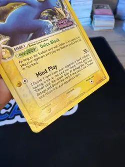 Pokemon Golduck Reverse Holo 43/110 EX Holon Phantoms Delta Species Stamp HP/DMG - Image 2