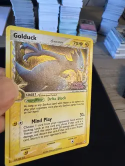 Pokemon Golduck Reverse Holo 43/110 EX Holon Phantoms Delta Species Stamp HP/DMG - Image 3