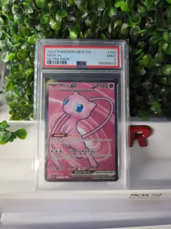 Mew ex 193/165 Pokemon Sv: Scarlet & Violet 151 Full Art Holo MINT PSA 9 - Image 1