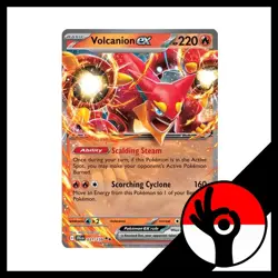 Pokemon TCG: Journey Together - 031/159 - Volcanion Ex - Image 1
