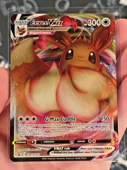 Eevee VMAX SWSH087 Sword & Shield: Black Star Promo - Pokemon TCG Holo - NM - Image 1