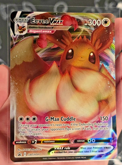 Eevee VMAX SWSH087 Sword & Shield: Black Star Promo - Pokemon TCG Holo - NM - Image 2
