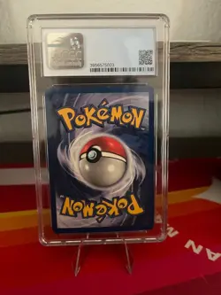 Pokemon TCG 1999 Ivy Error Pikachu 1st Edition Misprint (Jungle Packs) CGC 8 - Image 3