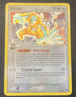 Pokemon TCG Deoxys 2/17 Deoxys 5/110 - Holo 2006 Delta Species - Image 3