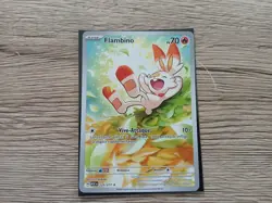✨Carte Pokemon Flambino 225/217 AR , Mint , Fr, heros transcendants✨ - Image 1