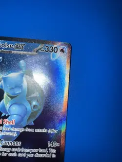 Pokemon Blastoise ex 200/165 Scarlet & Violet 151 Special Illustration Rare NM - Image 2