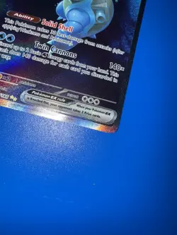 Pokemon Blastoise ex 200/165 Scarlet & Violet 151 Special Illustration Rare NM - Image 3