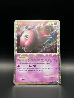 Pokemon TCG: Mew Prime Triumphant 97/102 Holo Rare Prime - DMG - 2 Crease - Image 1