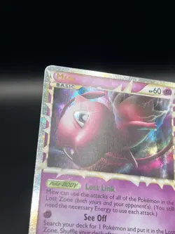 Pokemon TCG: Mew Prime Triumphant 97/102 Holo Rare Prime - DMG - 2 Crease - Image 2
