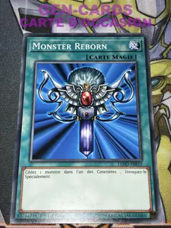 CARTE Yu Gi Oh MONSTER REBORN LEHD-FRB19 1ere edition - Image 1