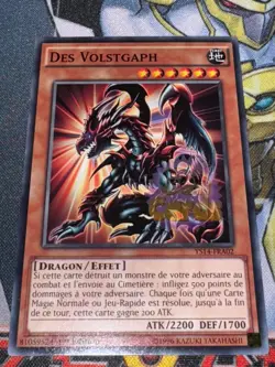 CARTE Yu Gi Oh DES VOLSTGAPH YS14-FRA02 1ere edition - Image 1